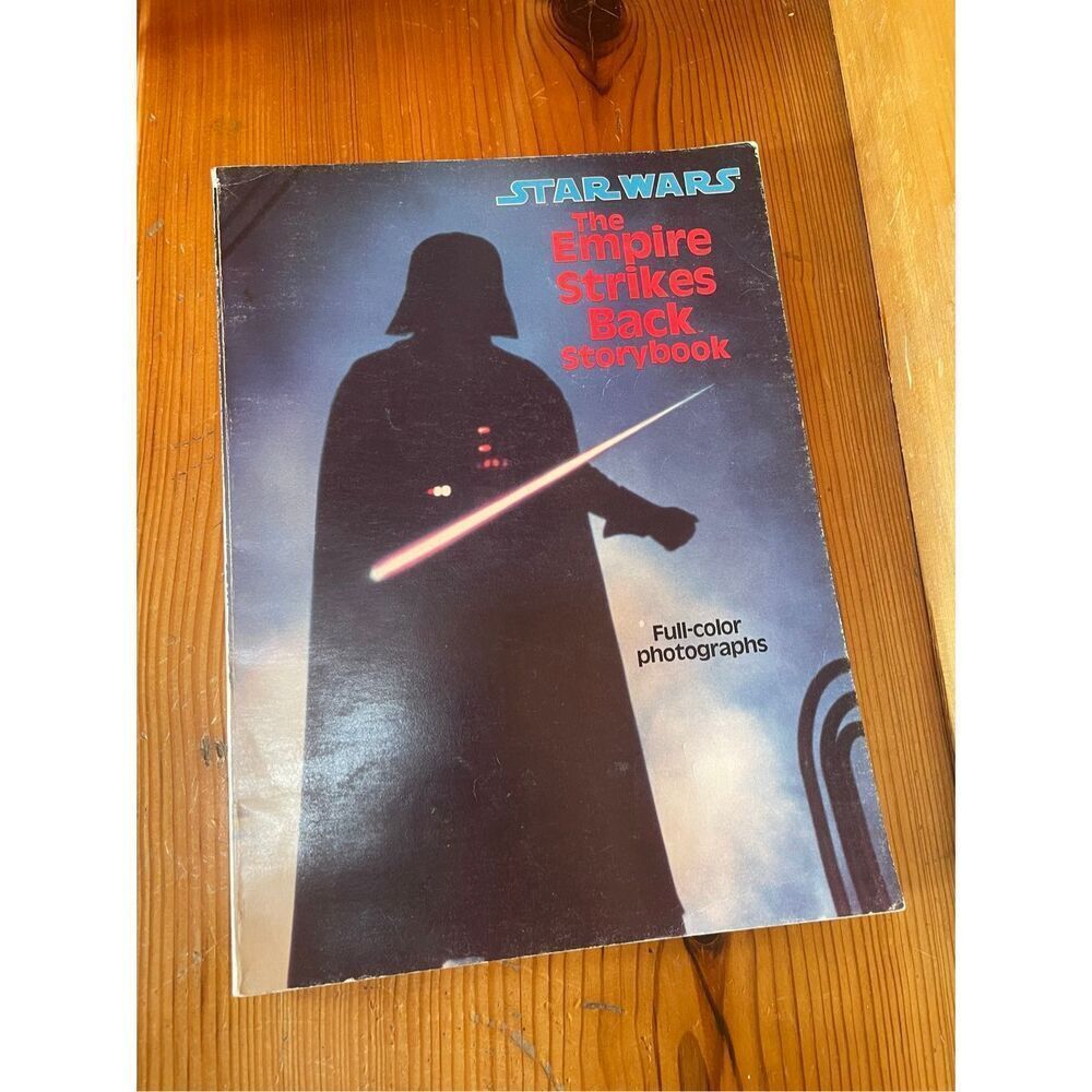 Vintage 1980 Scholastic edition of The Empire Strikes Back Storybook